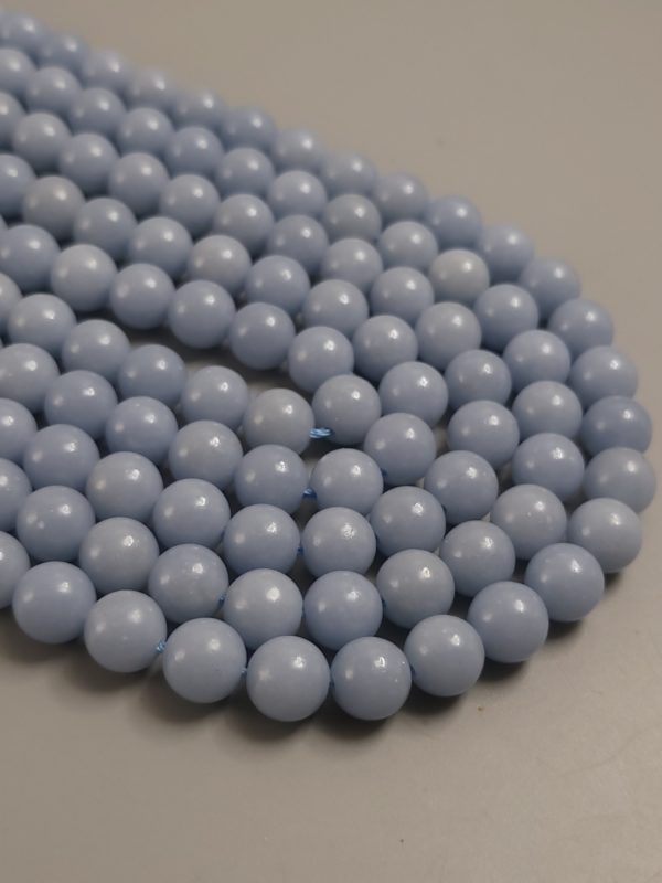 Perles angelite 8mm