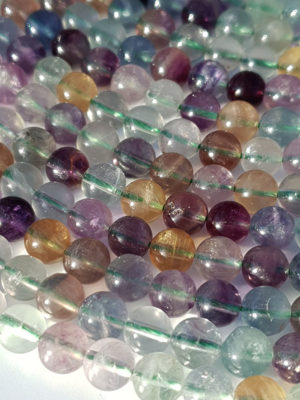 perles fluorite AA 8mm