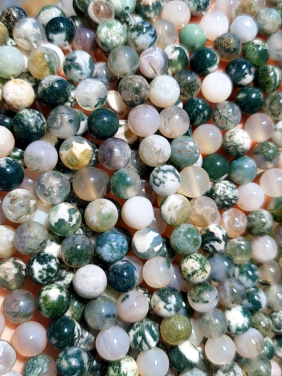 perles en pierre naturelle